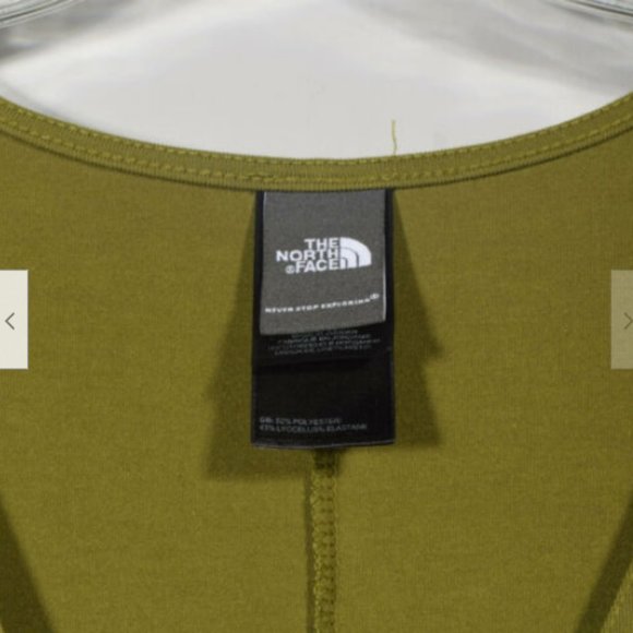 The North Face Kayla Olive Floral Wrap Dress - Picture 3 of 3